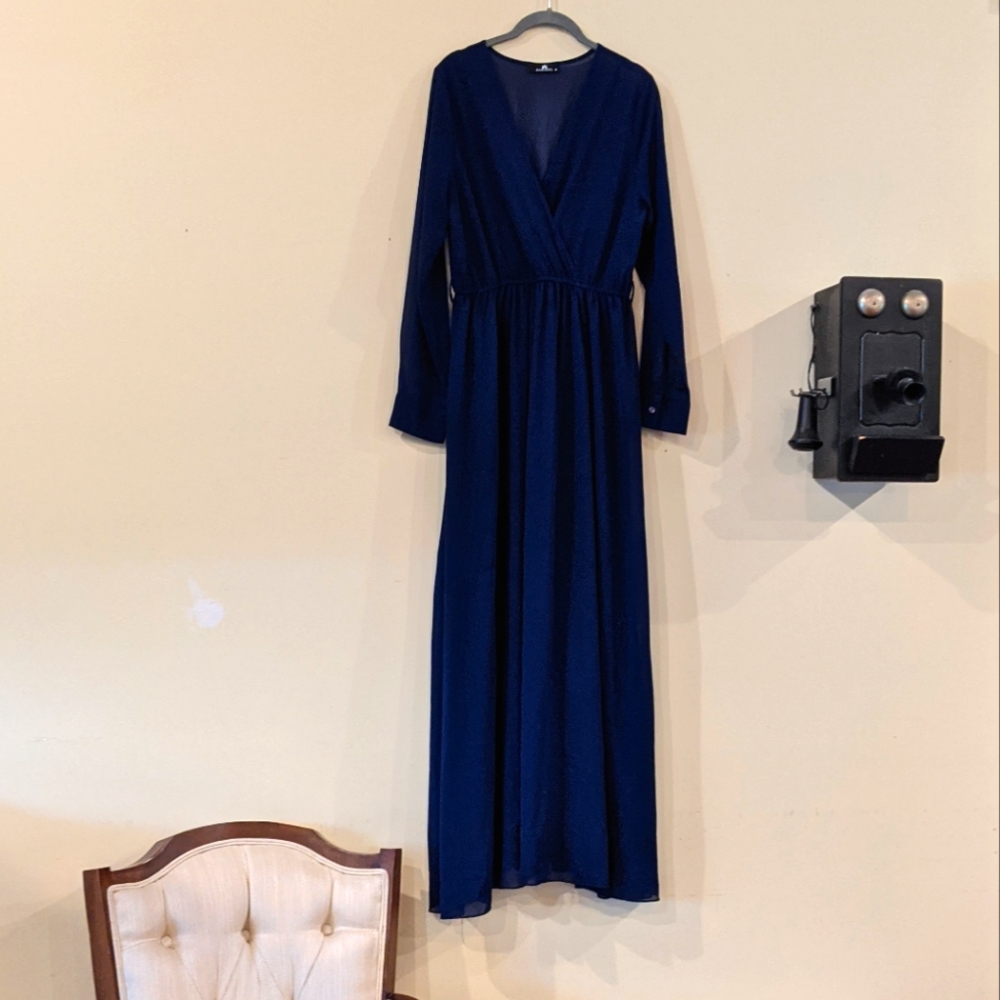 Navy Maxi Dress